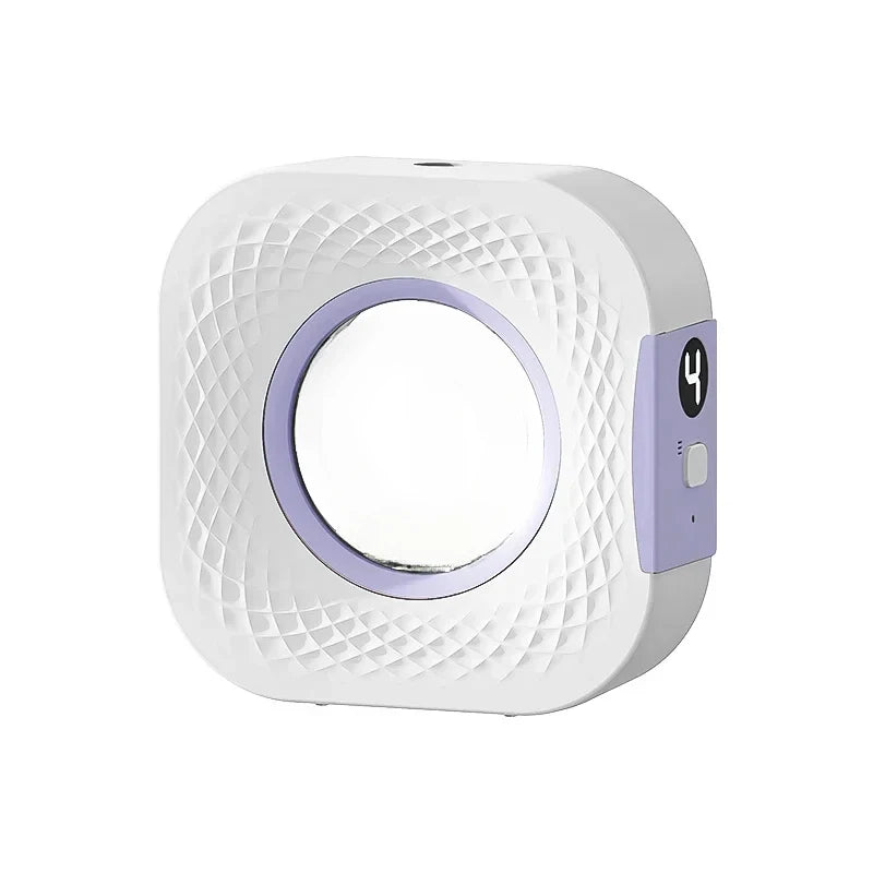Smart Aroma Diffuser & Air Purifier - Digital Display, 4 Gears, USB Charging, Wall Mount or Tabletop for Living Room