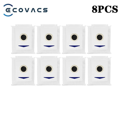 Ecovacs Deebot T30 Pro Omni / YEEDI M12 Pro+ Parts – Roller Brush, Side Brush, HEPA Filter, Dust Bag, Mop Cloth & Bracket