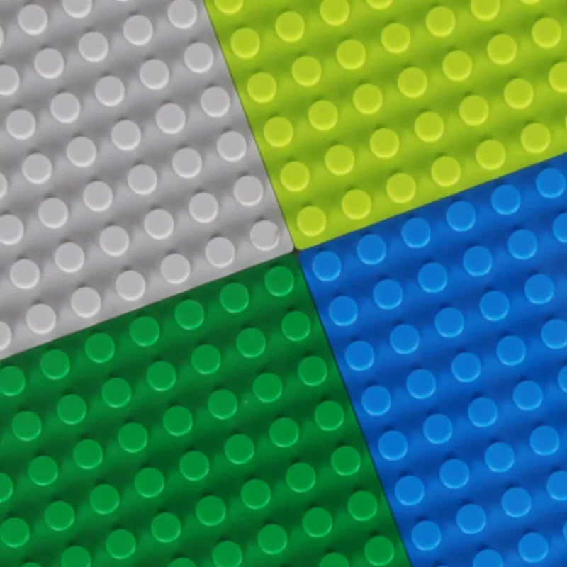 32×64 Hole Building Block Base Plate - Classic DIY Assembly Board Compatible with Brand Building Blocks for Kids