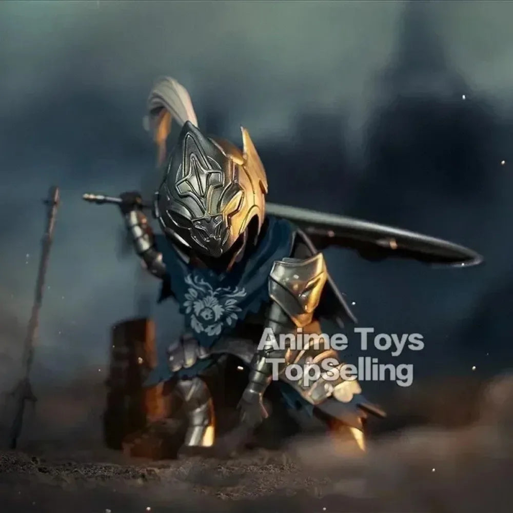 Dark Souls PVC Action Figures – Solaire, Siegmeyer, Oscar, Ornstein & Artorias Collectible Toys