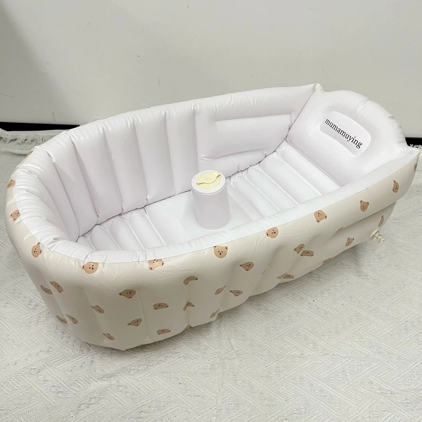 Animal Baby Inflatable Bathtub – Portable Outdoor Swimming Pool for Newborns & Kids