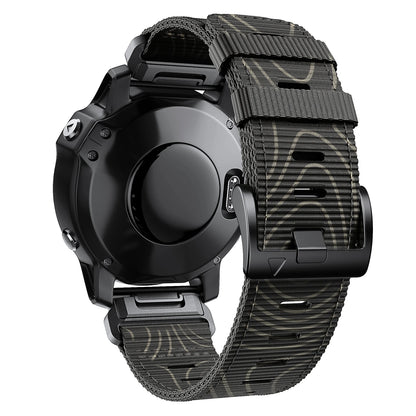 QuickFit 22mm/26mm Nylon Braided Watch Strap for Garmin Fenix 7/7X/6X Pro/Epix Pro Gen 2 – Durable Sport Replacement Band