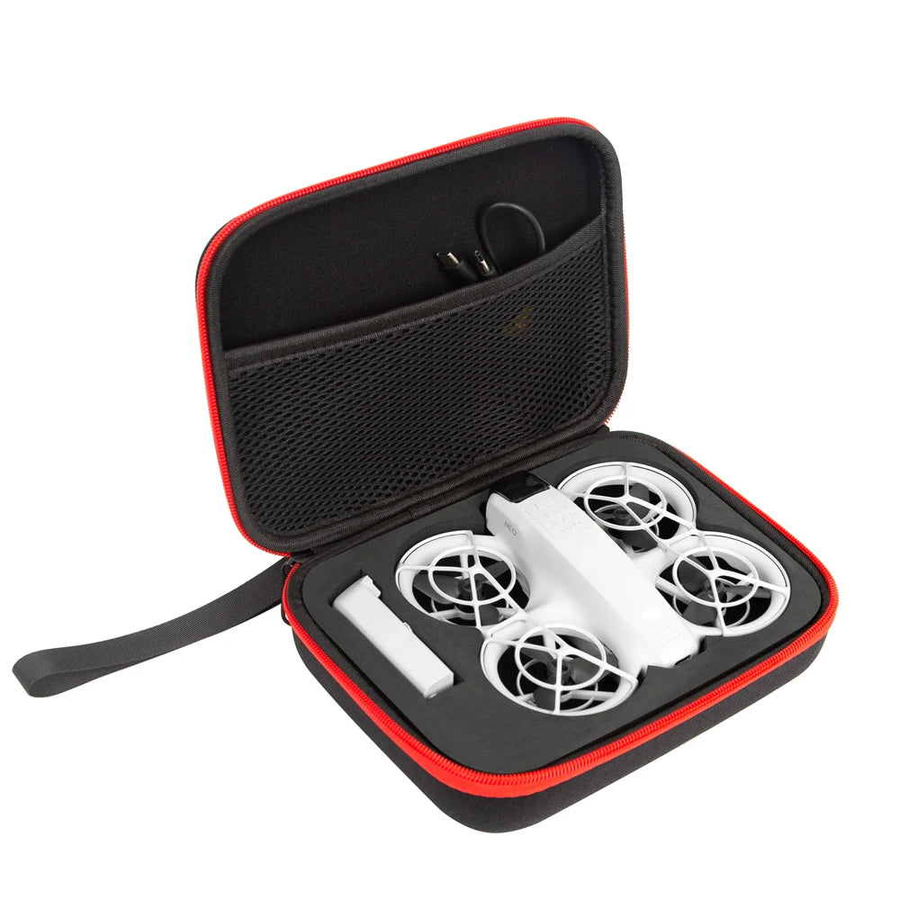 DJI NEO Carrying Case – Lightweight Protective Handbag with Secure Compartments for Battery & Accessories