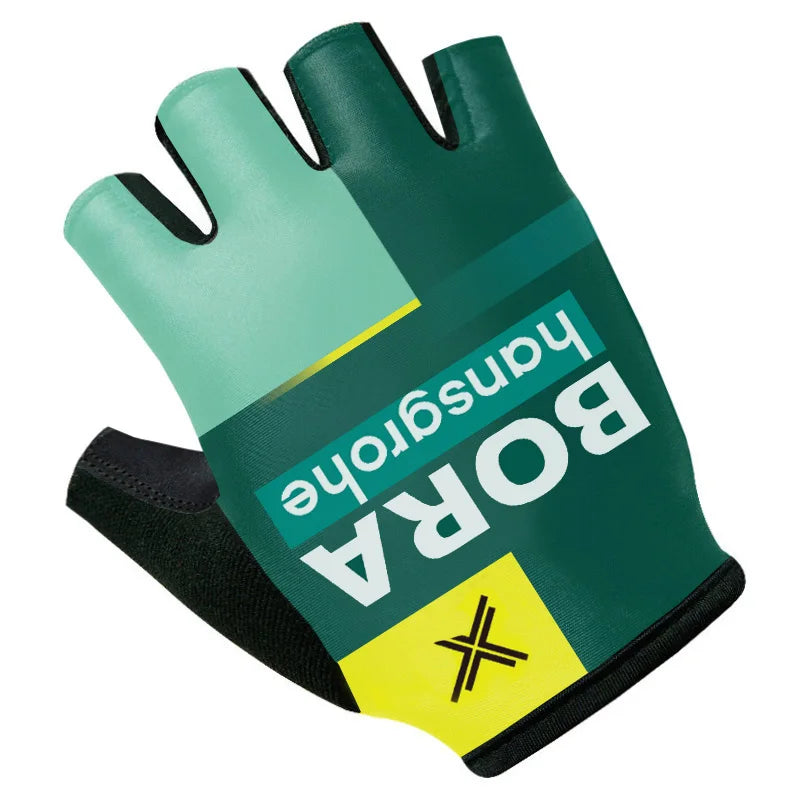 2025 UAE Cycling Gloves – Half Finger Road Bike Gloves for Men & Women, Fitness, Running & Gym Sports Gloves