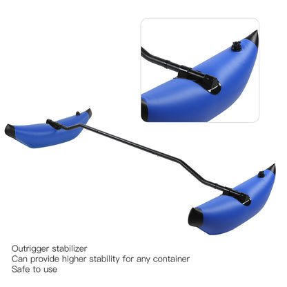 Inflatable Kayak Stabilizer — PVC Canoe Outrigger Kit for Floating, Balancing & Boat Accessories