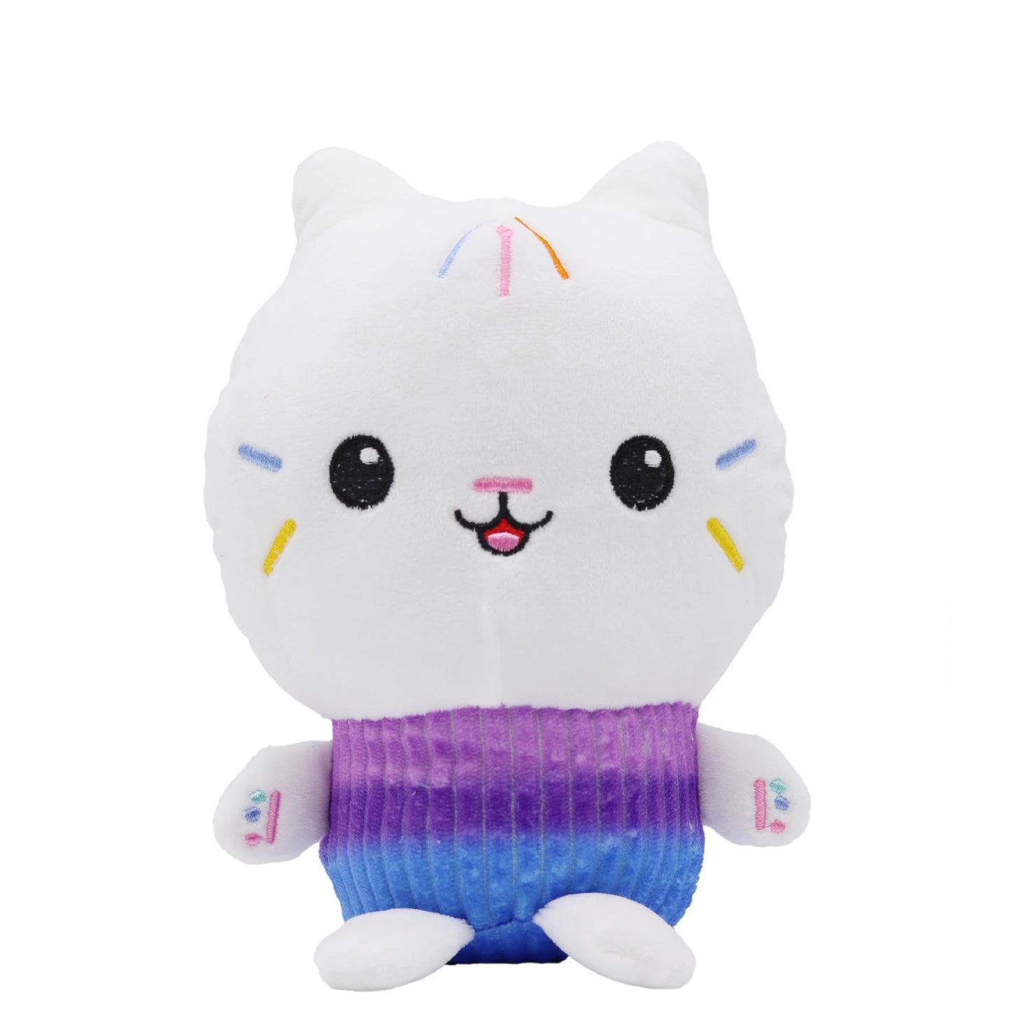 Gabby Dollhouse Plush Toys — Cute Cat & Mermaid Stuffed Dolls for Kids, Cartoon Animal Plushies