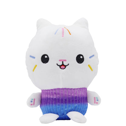 Gabby Dollhouse Plush Toys — Cute Cat & Mermaid Stuffed Dolls for Kids, Cartoon Animal Plushies