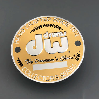 DW Drum Parts — Gold B-edge Plate Replacement