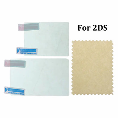 JCD Clear LCD Screen Protector Film for NDS, DSi, 2DS, 3DS XL/LL & New 3DSXL/LL