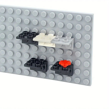 20pcs Figure Stand Base Plates – DIY Bracket for Building Blocks, Display and Assemble Brick Toys