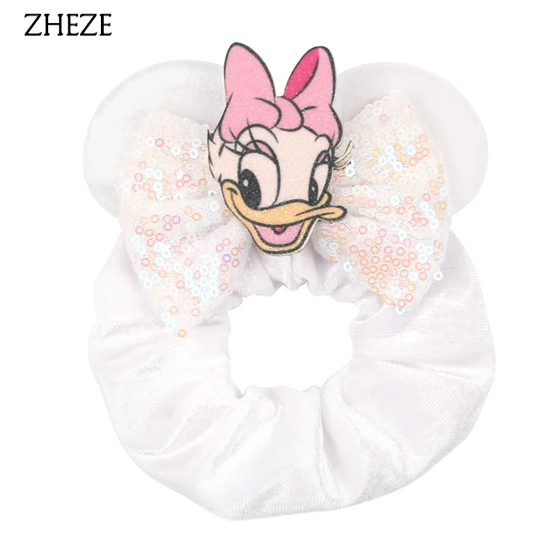 Velvet Mouse Scrunchies - Cute Elastic Ponytail Holders & Hair Accessories for Girls