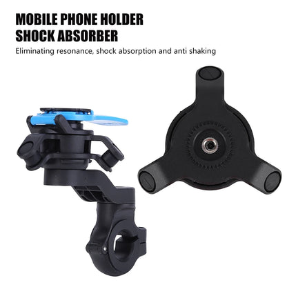 Quad Lock Motorcycle & Bike Phone Holder – 360° Rotatable Stand, Navigation Support, Secure Bracket for Bicycle