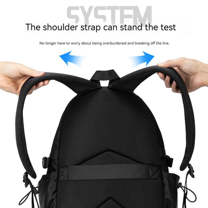 2024 Astronaut Printed Orthopedic Backpack – Waterproof Nylon Schoolbag for Men, Teens & Kids, Laptop & Primary School Bag