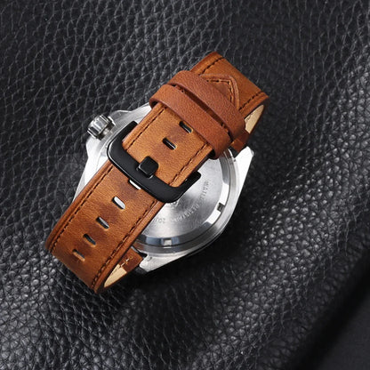 Calfskin Genuine Leather Watch Band – Black, Blue & Dark Brown Straps for Smartwatches, 18mm-24mm Accessories
