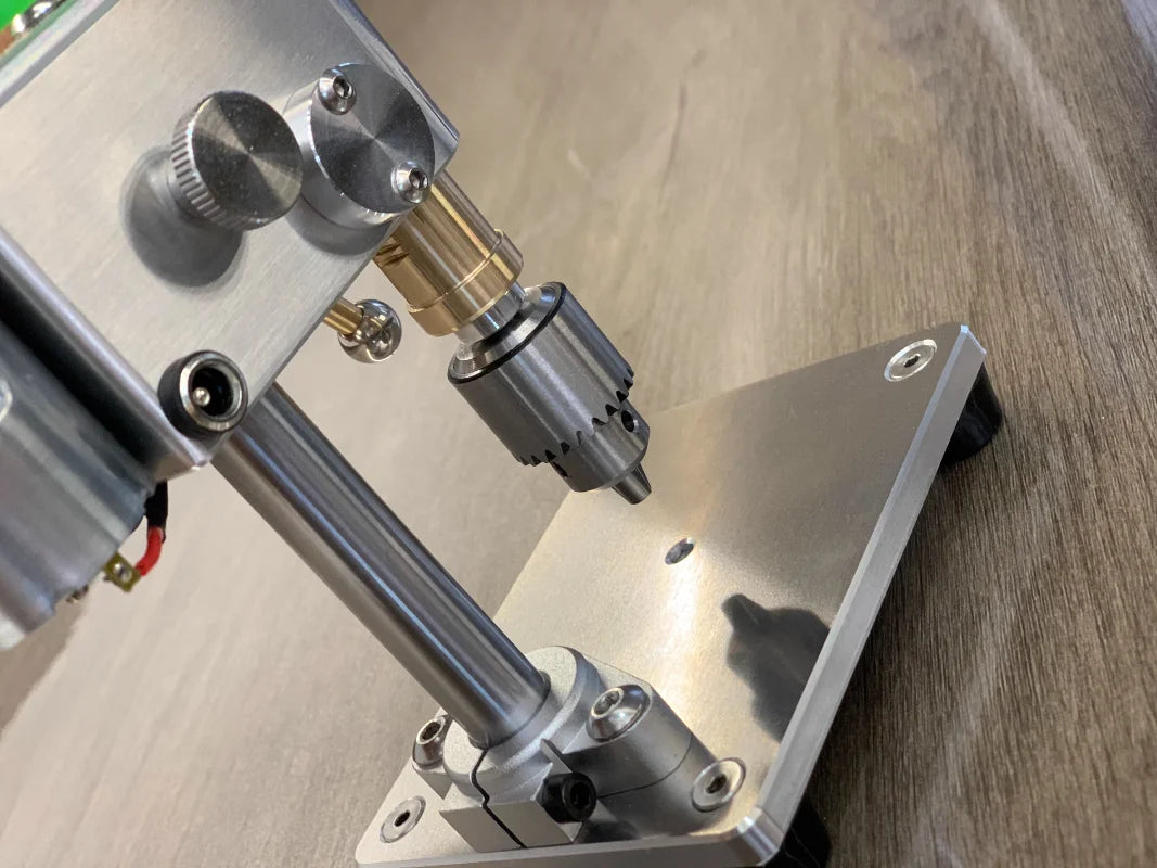 100-240V Mini Drilling Machine – Adjustable Pressure Precision Bench Drill for Mechanical, Decorative, Watch, and Model Crafts