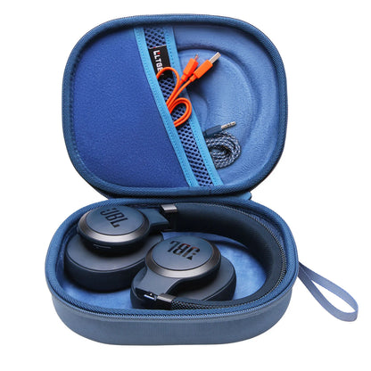 LTGEM EVA Hard Travel Case for JBL Live & Tune Series Bluetooth Headphones – Protective Storage Bag for 770NC, 660NC, 650BT, 460NC, Tour One, E45BT