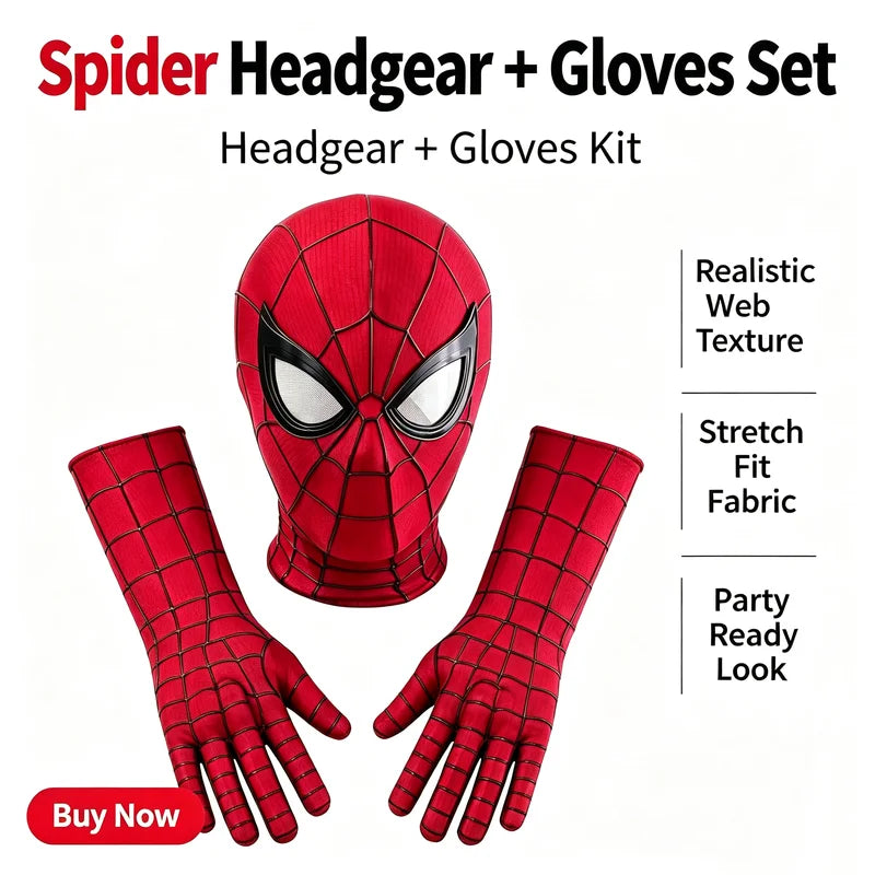 Spider-Man Magnetic Mask Collectible - Movie-Accurate Marvel Action Figure Gift for Fans & Collectors