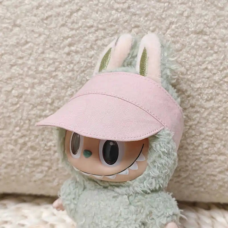 Fashion Sports Outfit for 15cm/17cm Labubu Dolls – Peaked Cap Suit Ropa Labubu Doll Clothes Accessories