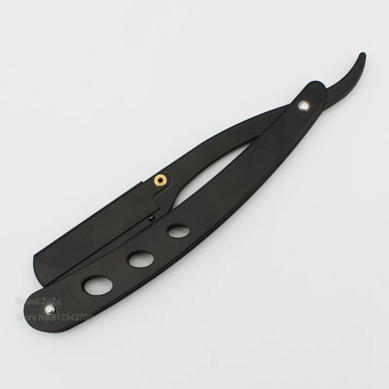 ZqZq 10 Shaving Blades – Straight Edge Razor for Haircut, Beard, Eyebrow Shaving & Manual Depilation
