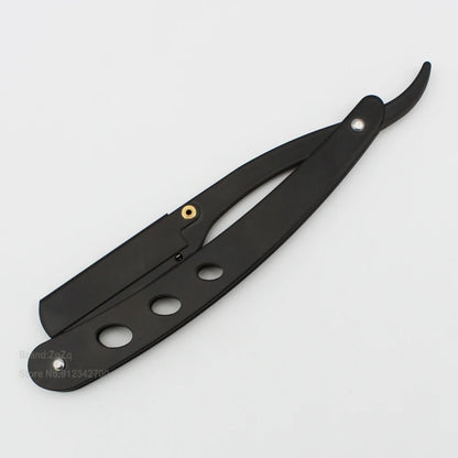 ZqZq 10 Shaving Blades – Straight Edge Razor for Haircut, Beard, Eyebrow Shaving & Manual Depilation
