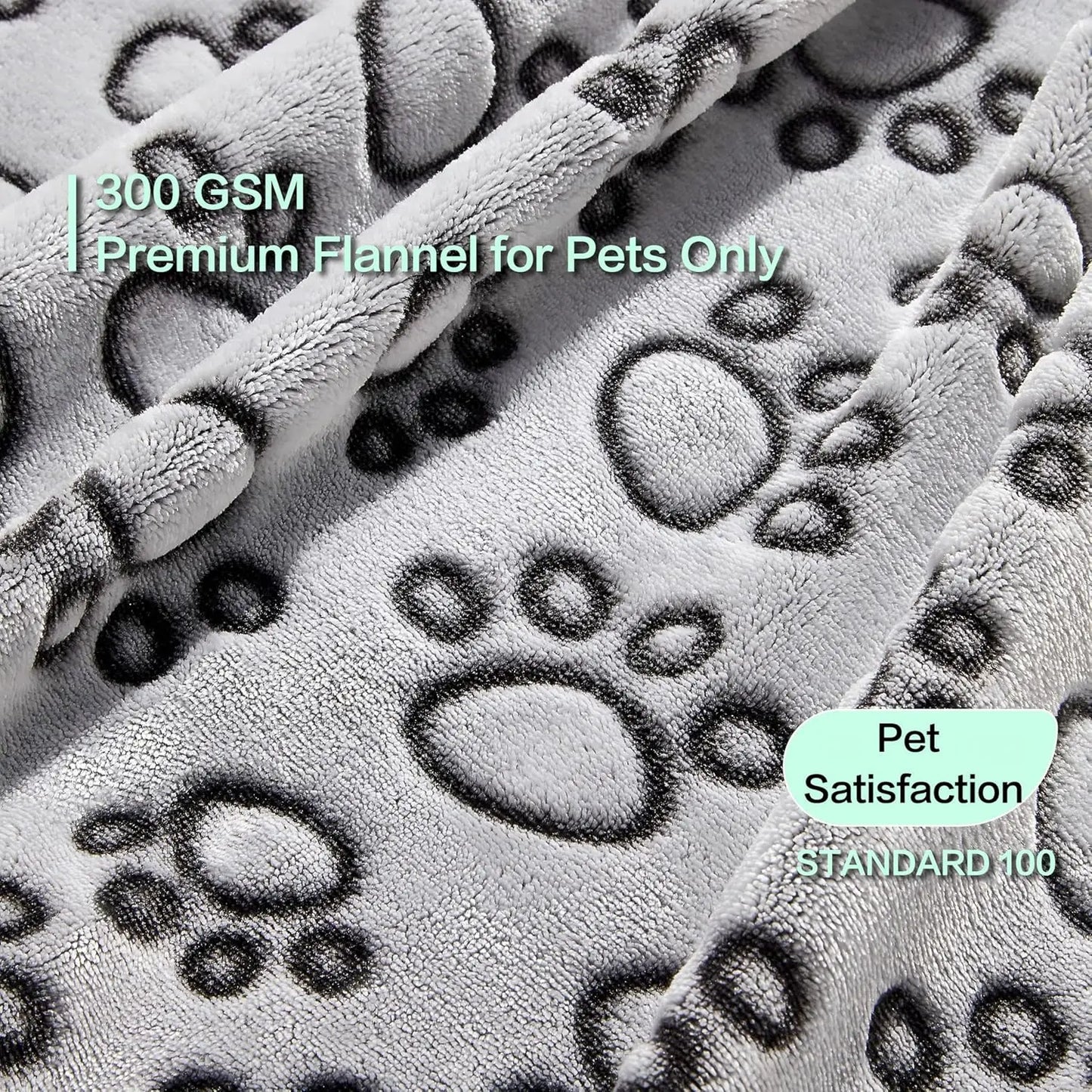 Premium Soft Pet Blanket - Washable Indoor Dog & Cat Throw for Small Medium Large Puppies