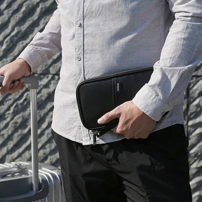 RFID Blocking Family Passport Wallet – Multi-Functional Travel Document Organizer Bag