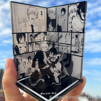 Denji & Reze Acrylic Standee - Anime Desktop Display Ornament and Collectible Gift