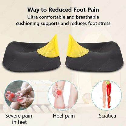Orthopedic Arch Support Insoles - Lightweight TPU Adjustable Insoles for Flat Feet