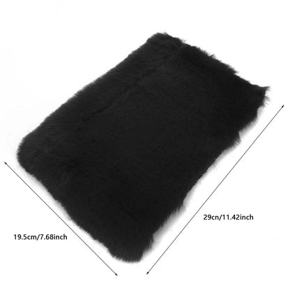 Cute Plush Car Armrest Cover – Warm Center Console Cushion Pad for Auto Interior Decor (Universal Fit)