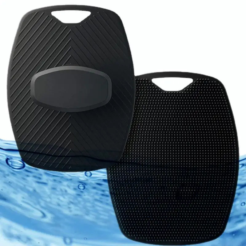Silicone Massage Bath Brush - Durable Shower Exfoliator and Bubble Bath Pad, Easy-to-Use Skin Cleaner and Massager for Bathroom