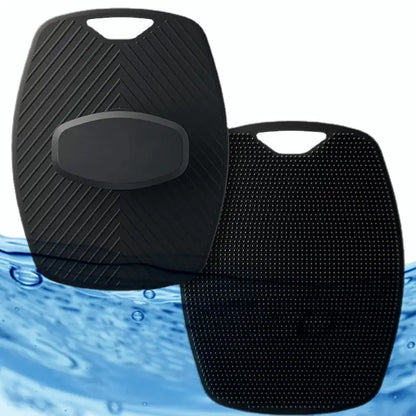 Silicone Massage Bath Brush - Durable Shower Exfoliator and Bubble Bath Pad, Easy-to-Use Skin Cleaner and Massager for Bathroom
