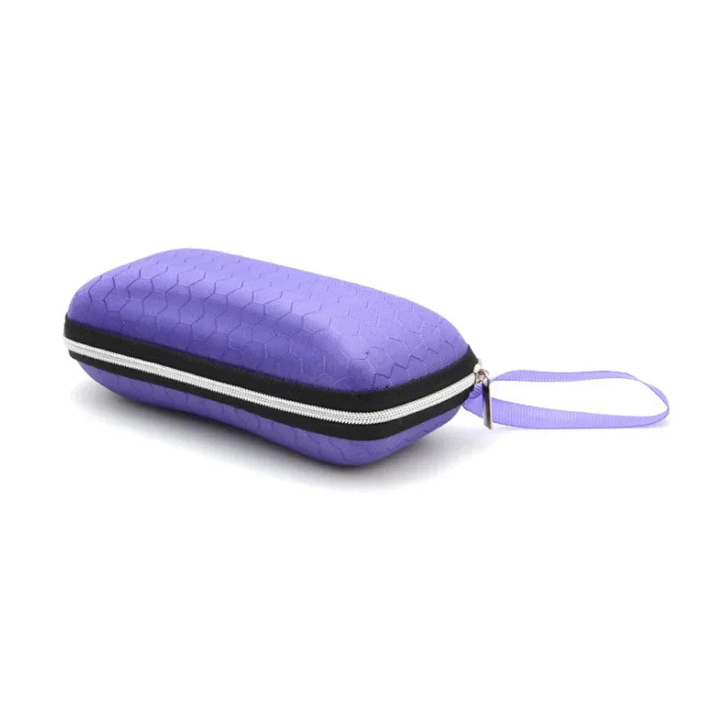 Eyewear Case with Lanyard and Zipper - Universal Sunglasses and Glasses Box for Men and Women, Durable Protective Cover