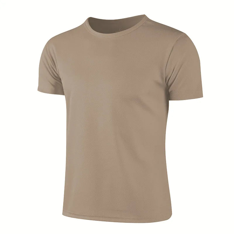 Men & Women Quick Dry Sports T-Shirt - Breathable Short Sleeve Gym, Running & Fitness Training Jersey