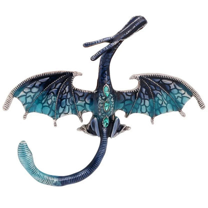 Fly Dragon Enamel Lapel Pins - Brooch for Jeans, Backpacks | Jewelry Clothing Badges | Wedding Gift & DIY Decor for Men