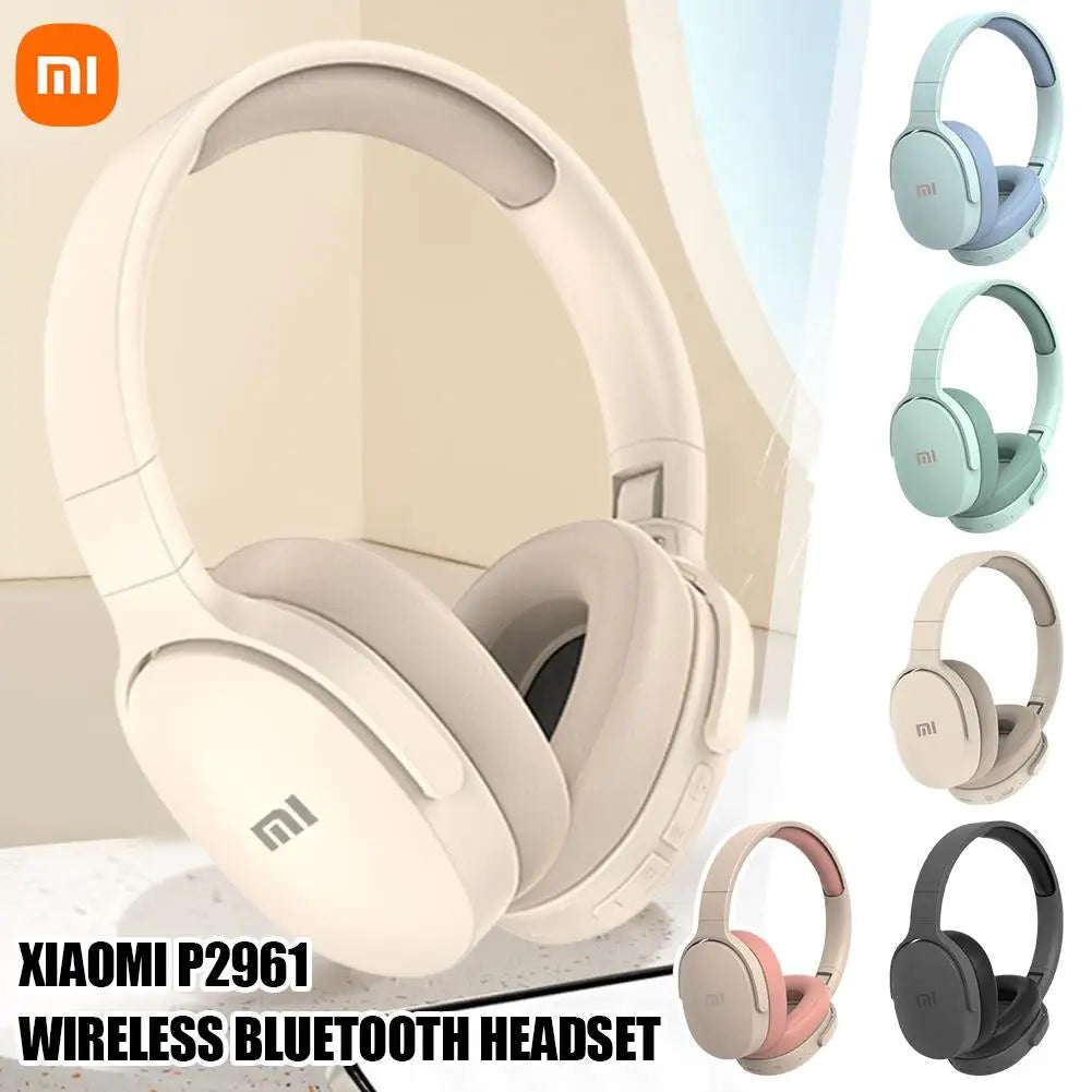 Xiaomi Wireless Bluetooth Headphones – Over-Ear HiFi Stereo, Foldable, Lightweight, TF Card & Type-C Support