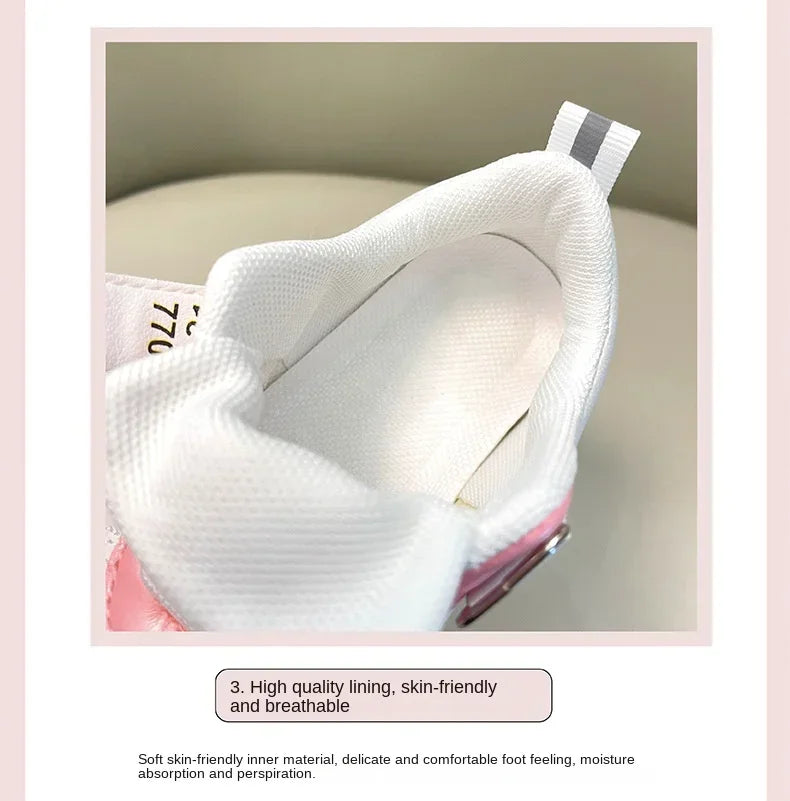 LED Kids Shoes for Girls — Cute Hello Kitty Cartoon Canvas Sneakers, Soft-Bottom Casual Shoes, Baby Girl Kawaii Footwear