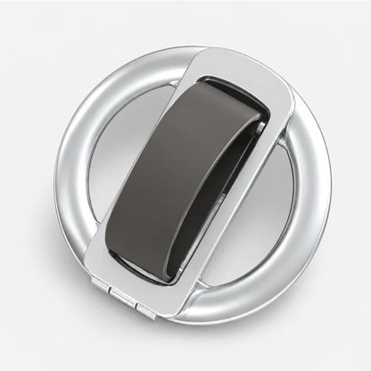 Silicone Magnetic Phone Ring Holder - MagSafe Rotatable Wristband Stand & Grip