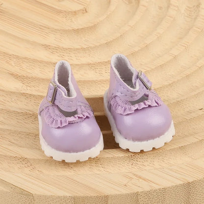 17cm Labubu Doll Clothes — Macaron Outfit Set with Hair Accessories | Cute DIY Gift for Kids