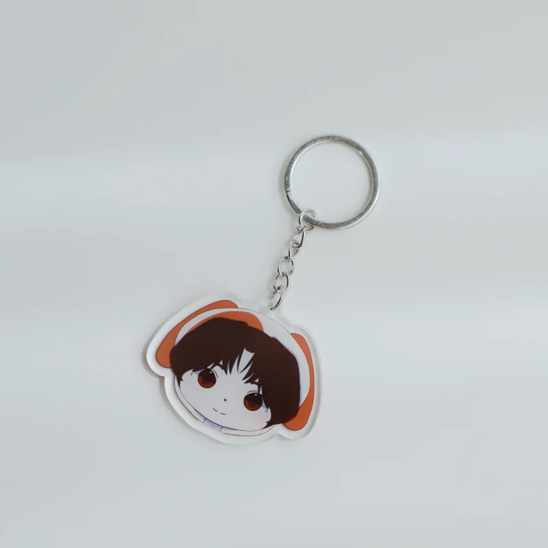 Custom 5cm Acrylic Keychain — HD Transparent Anime Character Charm for Women, Couples Accessories & Easter Gift