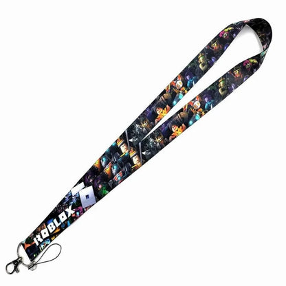 Roblox Mobile Phone Lanyard – Card Holder Key Accessory, Student Bus Card Anti-Loss Hard Shell Case, Decorative Item
