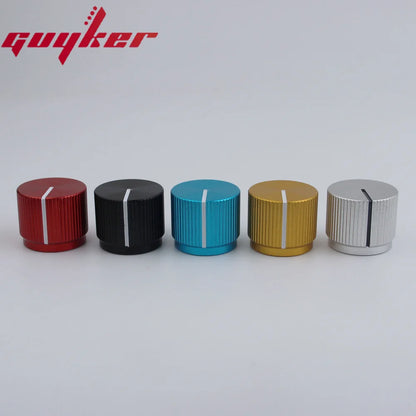 Aluminum Flat Top Bass Knob - 16MM Guitar Control Knob Available in Five Colors for Electric Bass