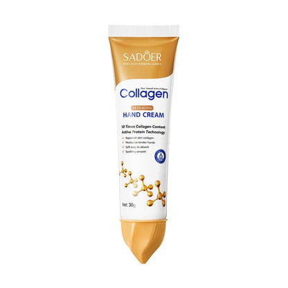 3pcs Collagen Hand Cream 30g — Moisturizing, Skin Softening & Nourishing Korean Skincare for Cracked Hands