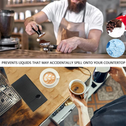 PVC Anti-Slip Bar Mat – Waterproof, Heat-Resistant & Durable Spill Mat for Home, Cafe, and Bar Use