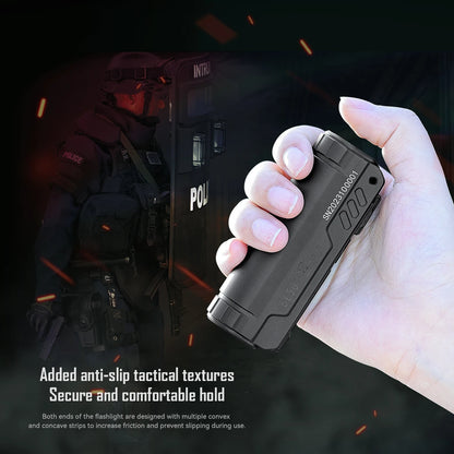 IMALENT BL50 EDC Flashlight – 3600 Lumen Cree XHP50 HI LED, Type-C Rechargeable Dual Light for Camping & Work