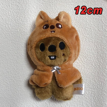 310style Skzoo Plush Pencil Case – Kawaii Kpop Stray Wolf Stuffed Animal Toy, Cartoon Plush Doll for Kids Gift