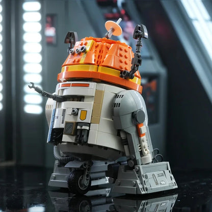 1039PCS Space War Building Blocks — Small Iron Astronaut & Robot Bricks Toy, Christmas & Birthday Gift