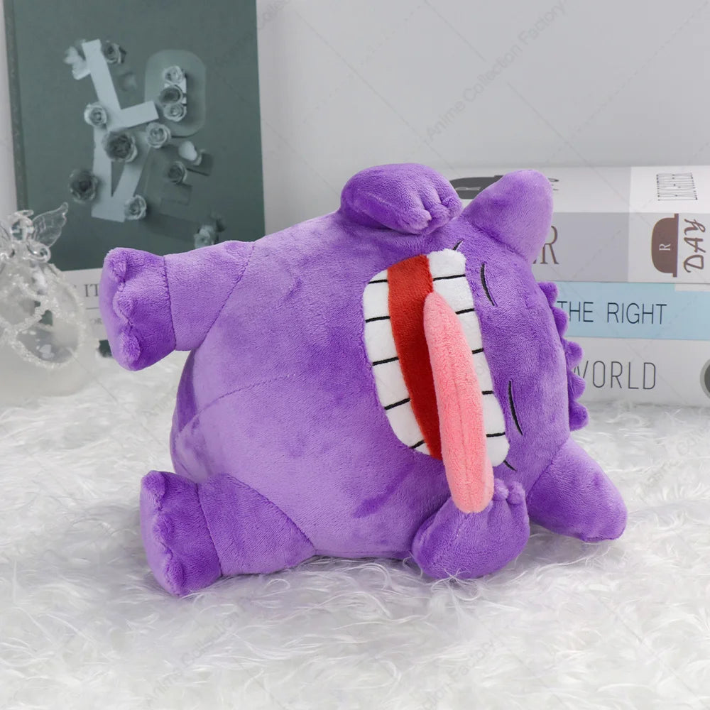 New Gengar Plush Toy – Soft Pokemon Stuffed Animal Doll, Cute Cartoon Christmas Gift