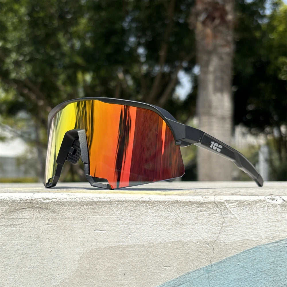 100% UV400 Cycling Sunglasses — TR90 Sports Glasses for MTB, Mountain Biking, Fishing, Hiking & Riding, Unisex