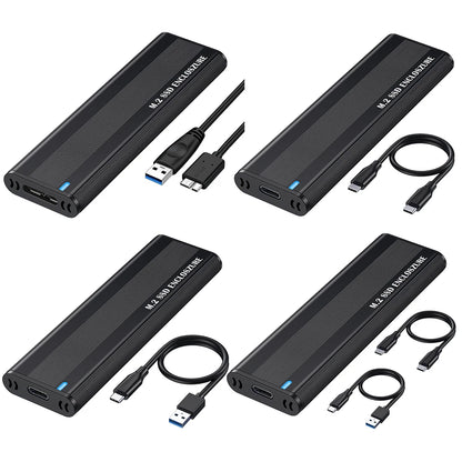 10Gbps M.2 NVMe SSD Enclosure — Solid-State Drive Adapter for 2230/2242/2260/2280 SSDs, Tool-Free Installation