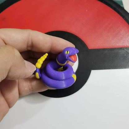 Pokemon Collectible Figures - 1:20 DIY 3D Printed Kawaii Cartoon Character Models & Kids Christmas Gift Toys